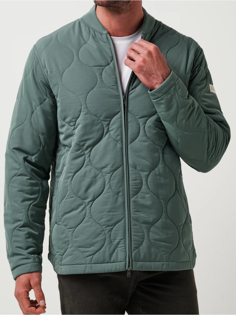 Travis Mathew Come What May Jacket Balsam Green Men’s Size Large